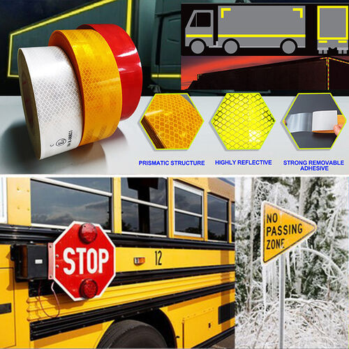 Nieuwste bedrijfsoplossingen over Custom Reflective Tape Solutions for Trucks, Trailers, and Construction Vehicles