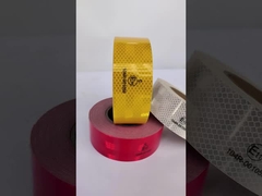 Hoge zichtbaarheid ECE 104R Reflectieve band Reflectieve waarschuwingsband voor vrachtwagen