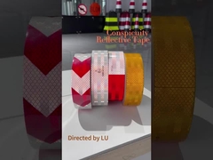 PET-prismatische 2'X150ft ECE 104r reflecterende band voor vrachtwagens