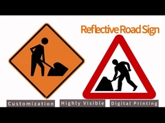 Fabriek Custom Speed Limit Metalen Reflectieve regelgevende waarschuwingsbord Veiligheidsbord