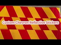 Reflecterende sticker van de chevron