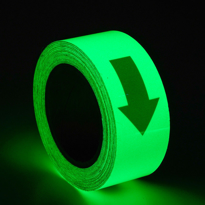 Zelfklevend Permanent Glow In The Dark Tape Vinyl Strips voor wandplafond