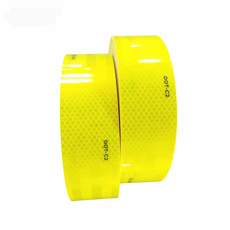 Stofdicht kleverig DOT Reflectieve Tape Fluorescerend Geel Groen Oranje Voor Vans OEM