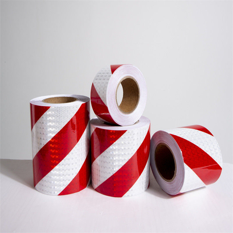 Biocolor Veiligheid Reflectieve Conspicuity Tape Sticker Zwart En Geel Witte En Rode Pijl