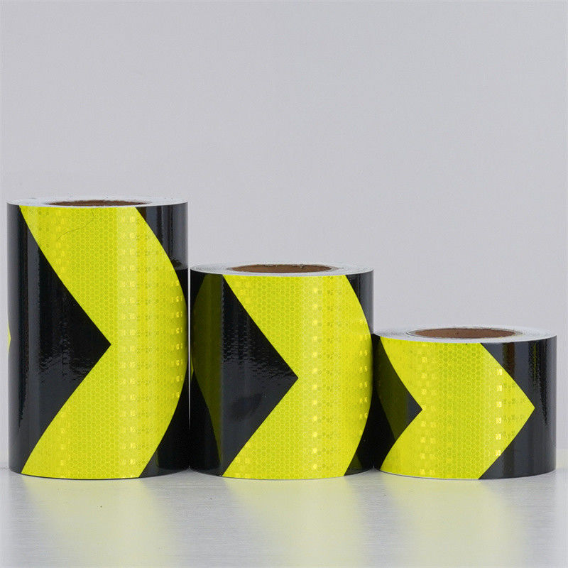 Crystal Lattice Arrow Grid Design Reflective Honeycomb Conspicuity Tape Voor verkeerswaarschuwingsborden
