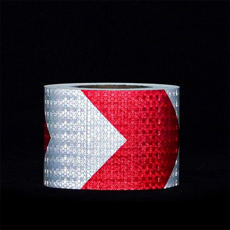 Crystal Grid Reflective Film Stickers Kleefgrens Reflective Vinyl voor verkeerswaarschuwingsbord