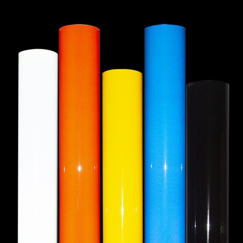 Afdrukbaar reflecterend vinylfilm Radiumplaat Acryl type scheurbaar scherm