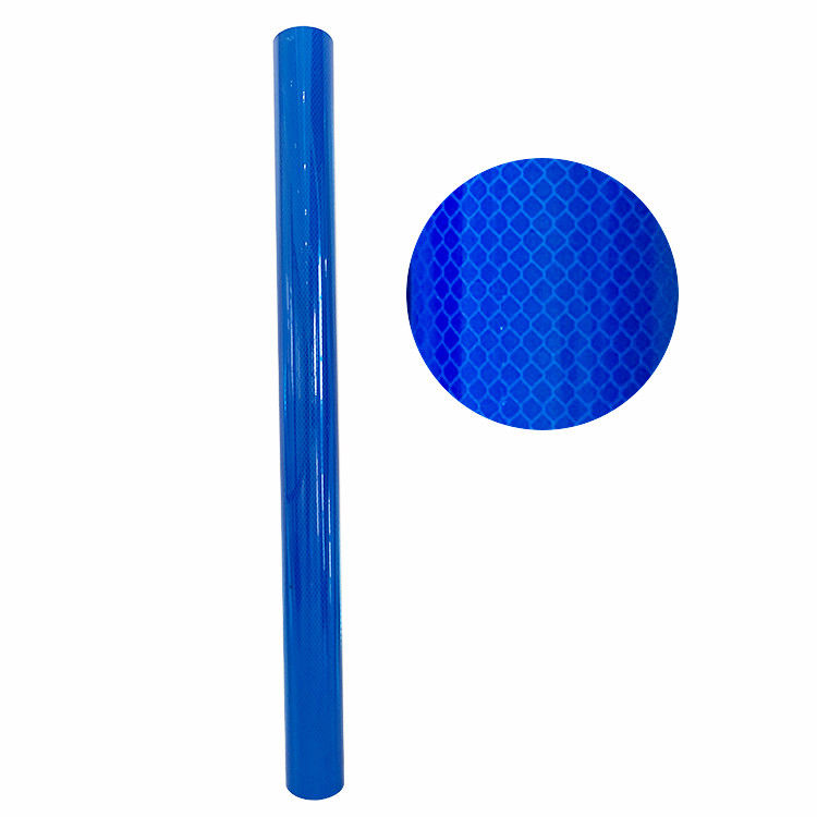 Diamantkwaliteit Prismatische Reflectieve Vinyl Platen Roll Wit Geel Rood Groen Blauw Fluorescerende Kleur