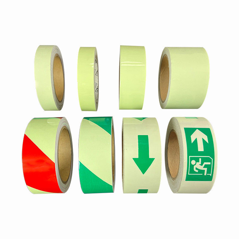 Groene kleur Hoge helder lichtgevende sticker verwijderbare gloed in de donkere tape voor trap