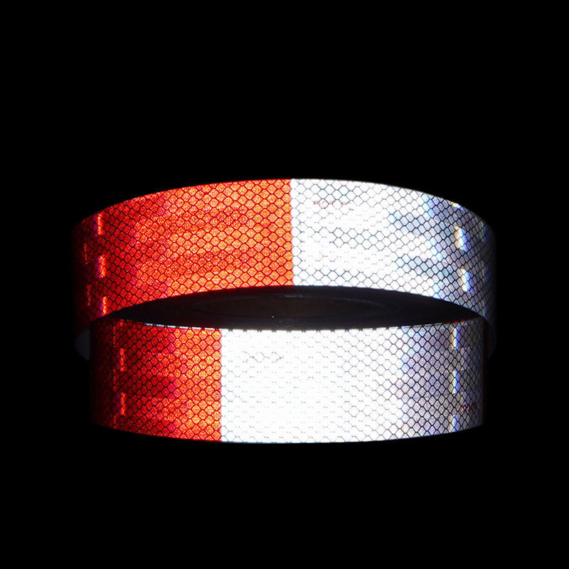 Agressieve drukgevoelige kleefband met reflecterende radium DOT C2 reflecterende sticker voor voertuigen