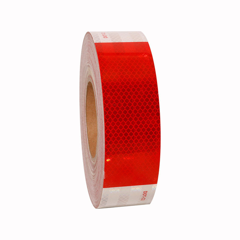 Agressieve drukgevoelige kleefband met reflecterende radium DOT C2 reflecterende sticker voor voertuigen