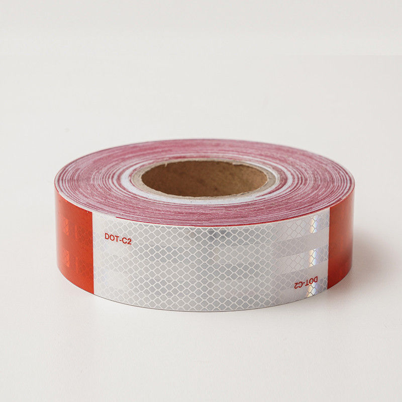 Truck Safety DOT C2 Conspicuity DOT Reflectieve band buiten Wit Rood voor proefpersonen