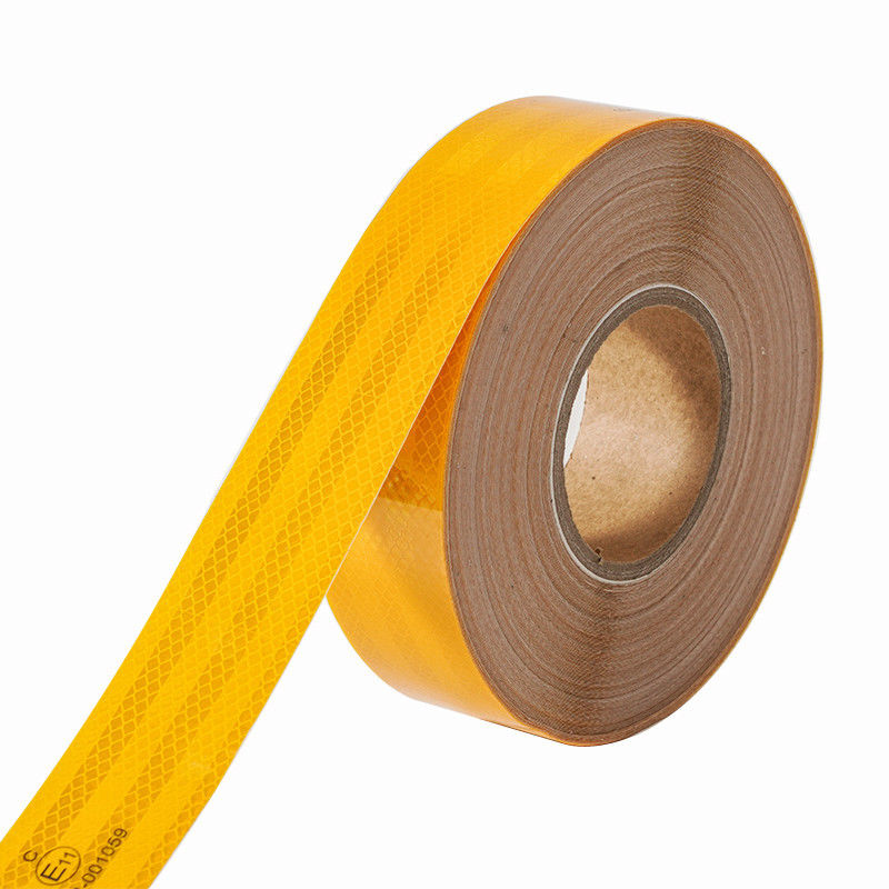 Op maat gedrukt ECE 104r Rolls Car Reflective Prismatische Rode Stickers Vinyl Reflective Tape Voor Truck