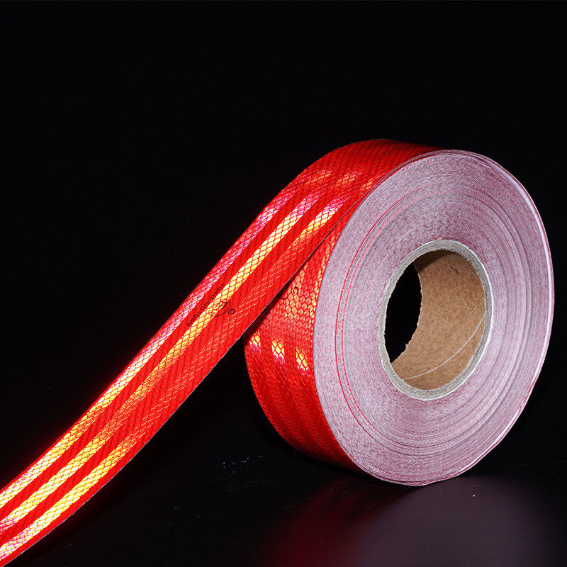 Rood 2 inch zelfklevend reflecterend bandje voor vrachtwagen