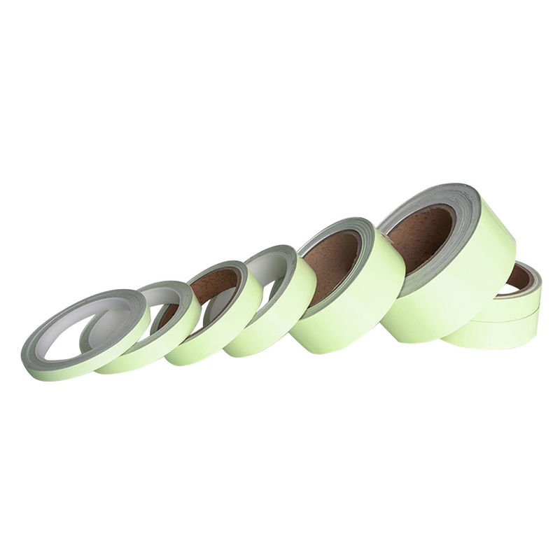 Afdrukbare fotoluminescerende film 1.24X45.7m Glow in The Dark Lichtband voor waarschuwing