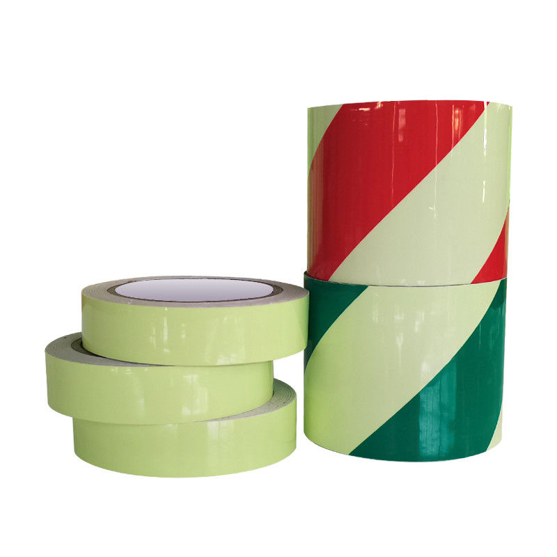 Zelfklevend PET PVC Acryl Glow in The Dark Vinyl Roll Photoluminescent Vinyl 2-12 uur