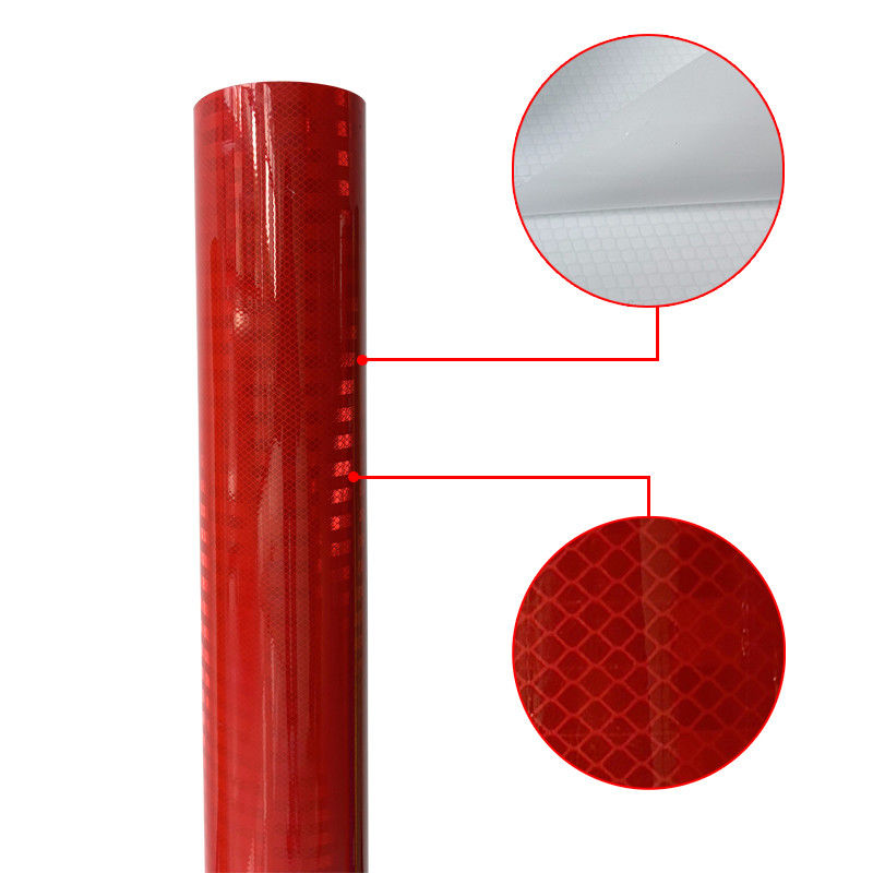 Afdrukbare PMMA High Intensity Micro Prismatic EGP Retro Reflective Sheet Film Vinyl Rolls voor wegtekeningen