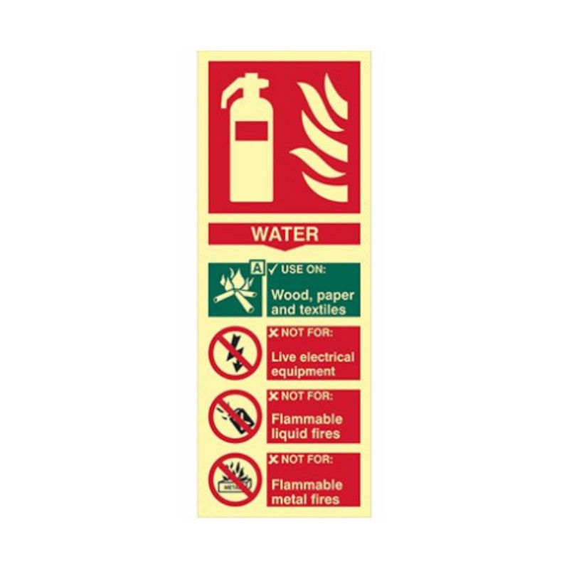 UV/Eco-Solvent Printing Die Cut Vinyl, Photoluminescent Vinyl Sticker 6-8 uur voor nooduitgang