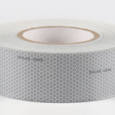 Goede prijs Hoge sterkte hechtband van honingraat SOLAS Retro-reflecterend bandje voor reddingsboten online
