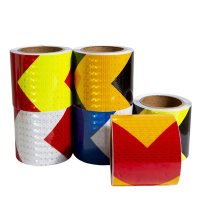 Goede prijs Honeybomb Crystal Lattice Reflective Film Verkeersveiligheid Reflective Warning Tape online
