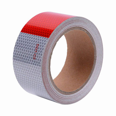 Goede prijs PET-microbeads DOT reflecterende tape sticker voor vrachtwagen online