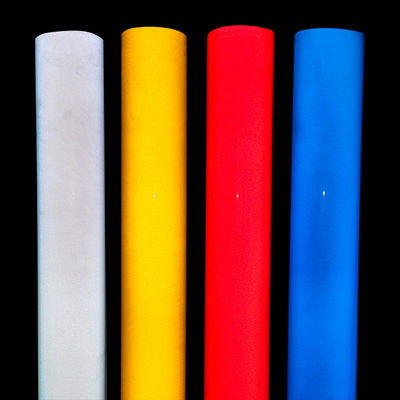 Goede prijs Versnipperbaar hittebestendig reflecterend vinylplaat Rood Geel OEM online