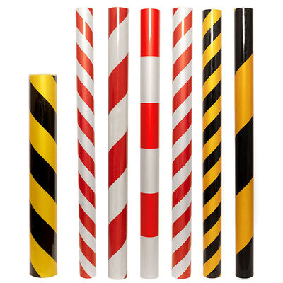 Goede prijs Zelfklevend Chevron Reflectief Vinyl Filmplaat Vinyl Roll Reclame Kwaliteit online
