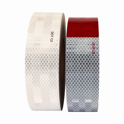 Goede prijs PMMA Dot Red Reflective Tape Self Adhesive voor waarschuwing van aanhangwagens online