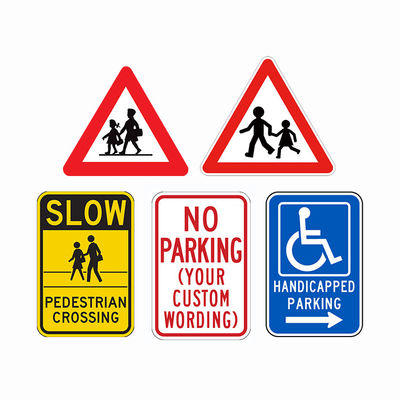 Goede prijs Persoonlijk gereflecteerd verkeersveiligheidsschild Geen parkeerplaats Stop snelheidsbeperking online