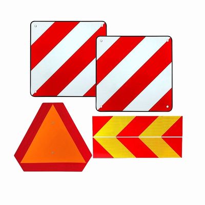Goede prijs Verkeersreflecterende markering waarschuwingsplaat Signal Reflecterende achtermarkeringsplaat voor Italië Spanje online