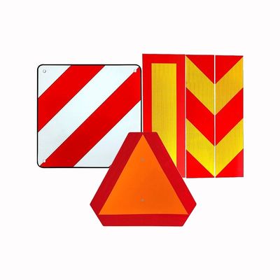 Goede prijs Gepersonaliseerde Chevron Achtermarkering Reflectieve Aluminium Platen voor zware voertuigen online