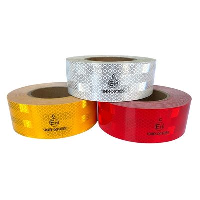 Goede prijs Duidelijke hoge zichtbaarheid ECE 104R Retro-reflecterende markeringsbandsticker voor voertuigen online