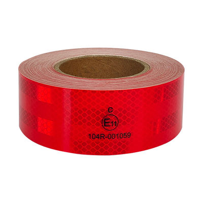 Goede prijs Gepaste gele zelfklevende reflectieband ECE 104R voor voertuigen met aanhangwagen online