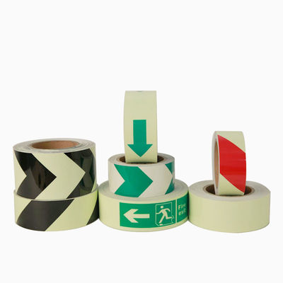 Goede prijs Afdrukbaar PVC-materiaal 6-8H Glow In The Dark Tape voor uitgangstek online