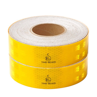 Goede prijs PET aangepaste kleefkleefstof Vinyl roll Safety Retro Trunk ECE 104r Reflectieve tape online