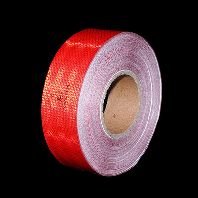 Goede prijs Inzichtelijkheid Rood Geel Wit ECE 104R Reflectieve band voor aanhangwagens online