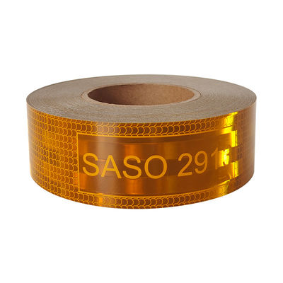 Goede prijs SASO 2913 Aluminisated Reflective Tape Truck Reflective Sticker Saoedi-Arabië Voor de veiligheid online