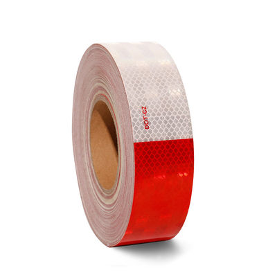Goede prijs Waterdicht kleefmiddel DOT C2 Rood en wit Trucks Trailer Safety Retro Reflective Tape online