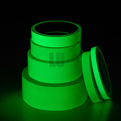 Goede prijs Zelfklevend PET PVC Acryl Glow in The Dark Vinyl Roll Photoluminescent Vinyl 2-12 uur online