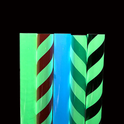 Goede prijs Afdrukbare PVC zelfklevende nachtelijke gloed in het donker fotoluminescerende film voor lichtgevende sticker online