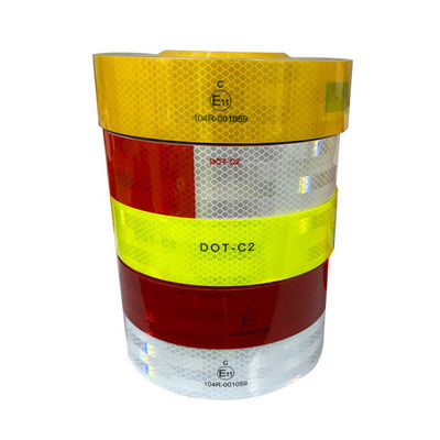 Goede prijs Prismatische scherpte 2 inch x 50 Yard DOT-C2 reflecterende tape sticker voor voertuig vrachtwagen online