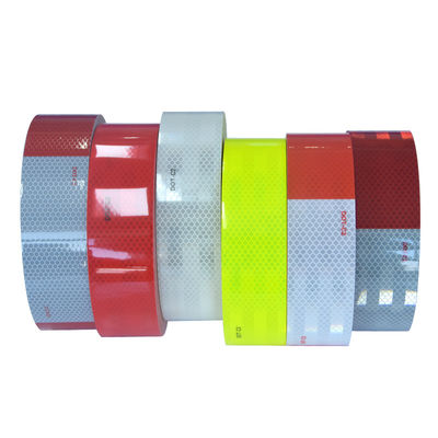 Goede prijs Reflector Reflecterende Sticker Polyester Reflecterend ECE 104R DOT-C2 Vrachtwagen Voertuig Zichtbaarheid Zelfklevende Tape online