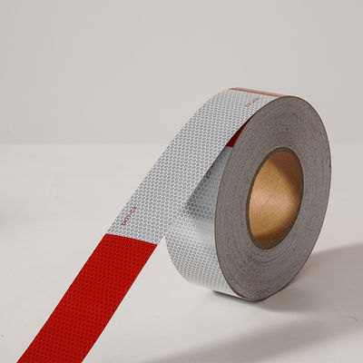 Goede prijs LU DOT-C2 Reflective Tape Red White Reflective Tape Outdoor Warning Safety Tape for Vehicles Trailers Trucks Signs online