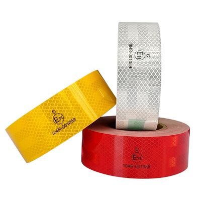 Goede prijs High Intensity ECE 104R Self Adhesive Reflective Conspicuity Safety Tape for Vehicle online