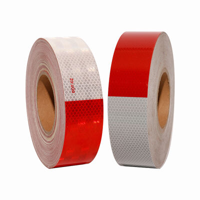 Goede prijs DOT-C2 Goedgekeurde Micro Prismatische Reflecterende Veiligheidstape met 10 Jaar Levensduur voor Vrachtwagens en Trailers online