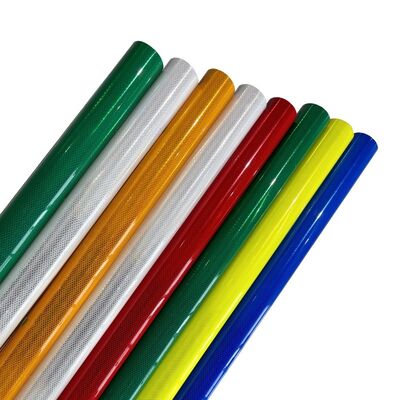 Goede prijs Printbare Diamantkwaliteit Reflecterende Folie met Hoge Reflectiviteit en Microprismatische Structuur voor Verkeersveiligheid online