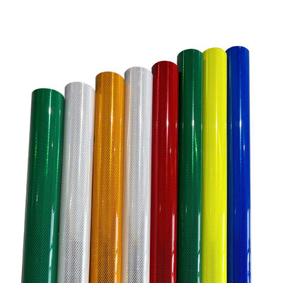 Goede prijs ASTM D4956 Type XI-conform DG Diamantkwaliteit Reflectief plaatje met drukgevoelige lijm voor wegborden online