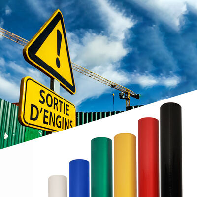 Goede prijs ASTM D4956 Type I Engineer Grade reflecterende folie voor verkeerscontroleborden online